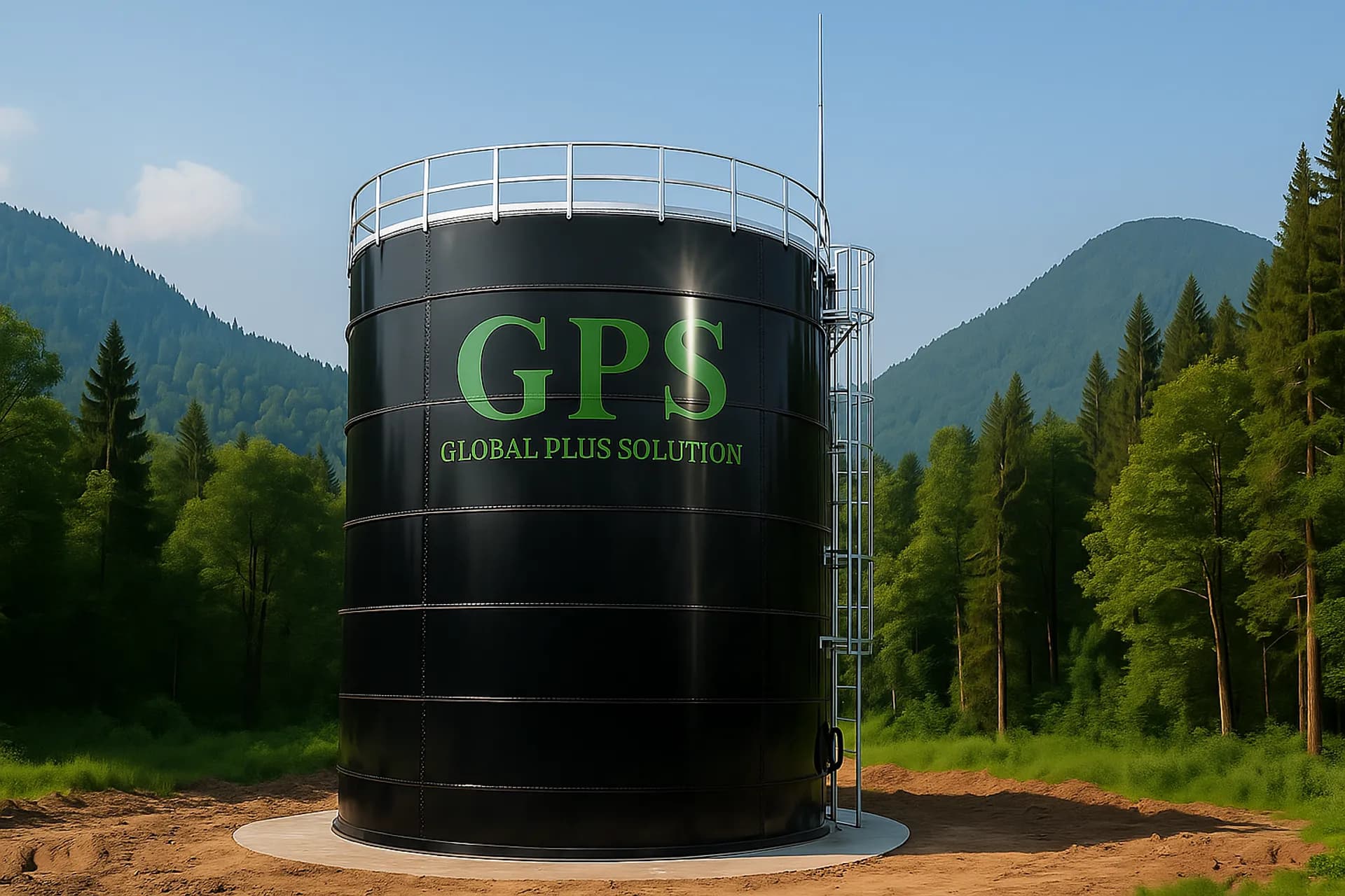 Glass Fused To Steel Tanks